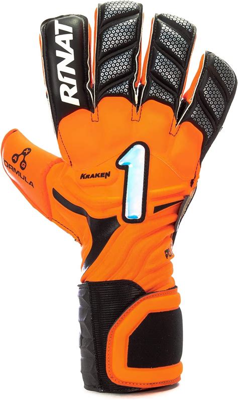 Buy Rinat Unisex's Kraken Lethal Pro Goalkeeper Glove, Orange/Black ...