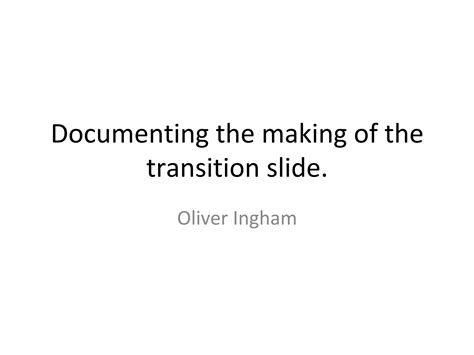 Image result for Example of Slide Transition