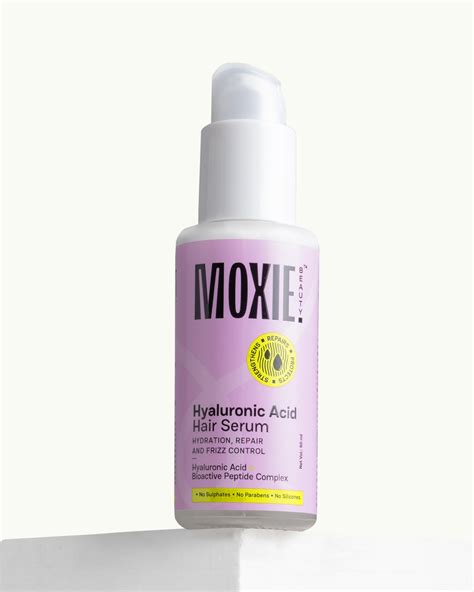Hyaluronic Acid Hair Serum – Moxie Beauty - Clean, high performing ...