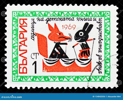 The Fox and the Rabbit, Children S Book Week Serie, Circa 1969 ...