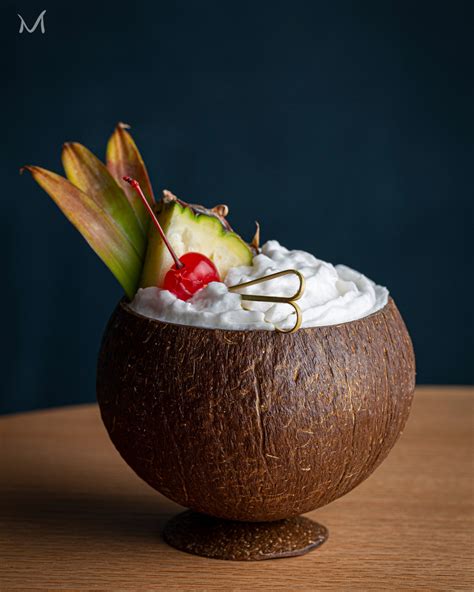 PINA COLADA sailor jerry spiced rum shaken with ‘the original’ coco ...