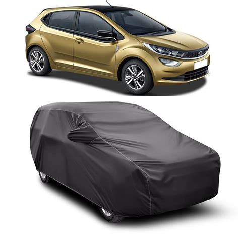 CREEPERS Water Resistant Car Cover for Tata Altroz Automatic (Gray with ...