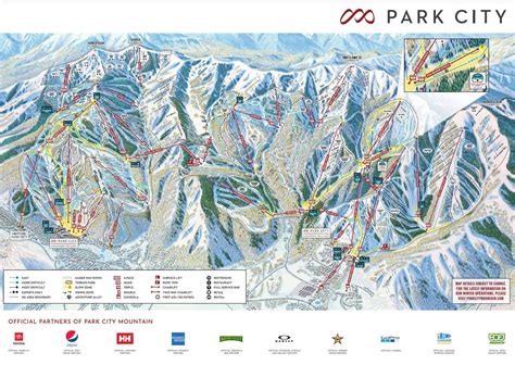 Park City Pistenplan | Pistenübersicht Park City | Panoramakarte