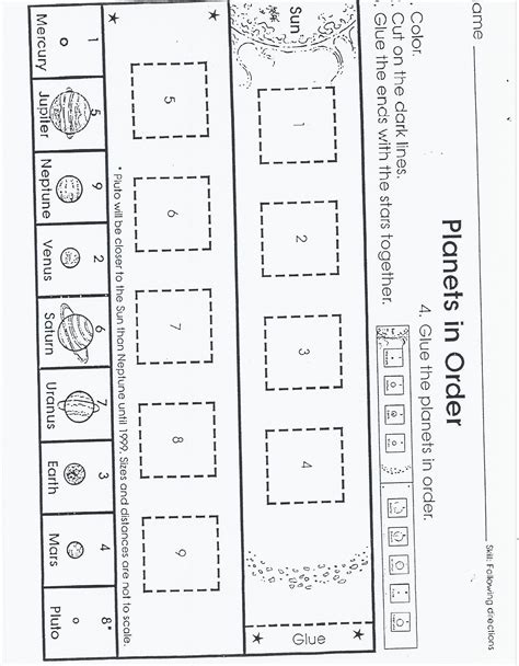 Space Math Worksheets Kindergarten