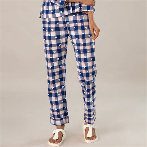 Printed Paradise Comfy Pajama-NYS090-Plaid Print-Multi-Color – Nykd by ...