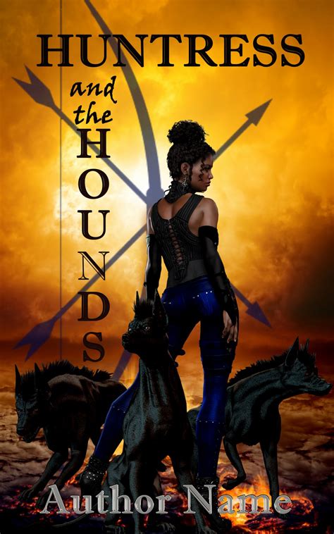Huntress and the Hounds - The Book Cover Designer