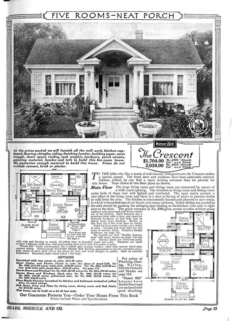 1920s Bungalow Floor Plans