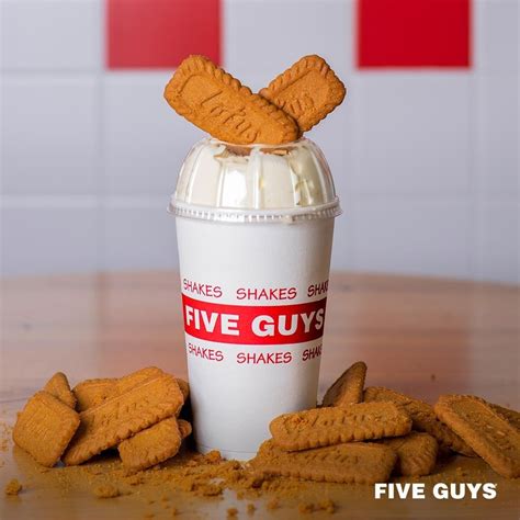 Five Guys launches Lotus Biscoff milkshake in UK | The Independent