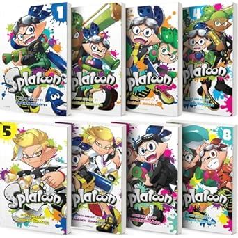 Splatoon Manga, Vol. 1-8 : Amazon.in: Books