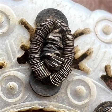 Lot Detail - RARE and FABULOUS 18th c. Incised pearl button with ...