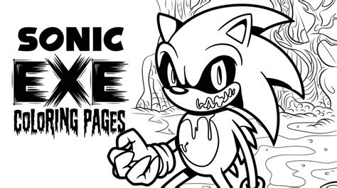 Sonic Exe Coloring Pages [2025]