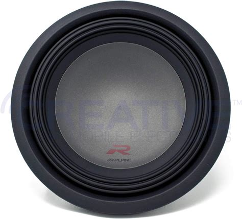 Alpine Type R 12 Inch 2250 Watt Max 4 Ohm Round Car Audio Subwoofer | R-W12D4 : Amazon.ca ...