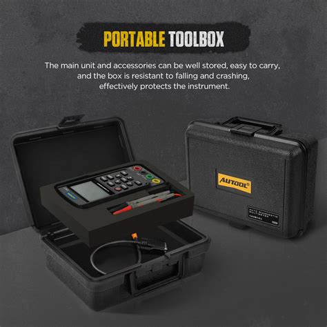 AUTOOL DM301 Auto Diagnostic Multimeter Car Circuit Tester Power Probe ...