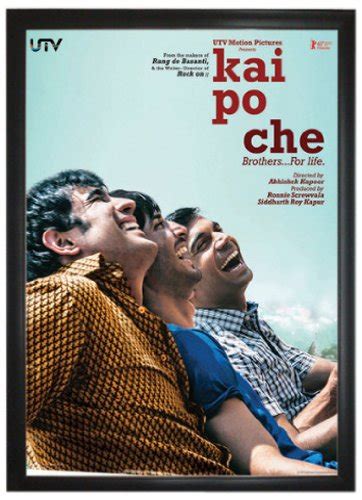 Posterboy 'Kai Po Che' Poster (Black, 60.96 cm x 81.28 cm) : Amazon.in ...