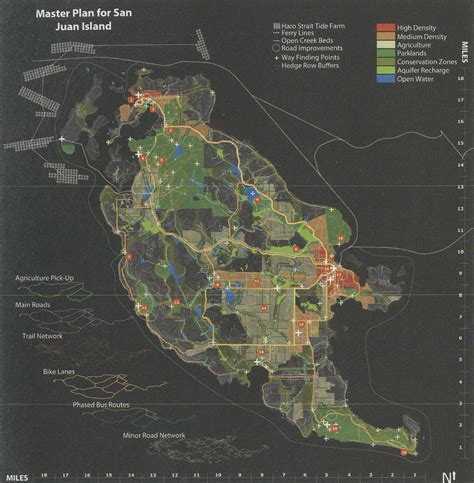 Master Plan for San Juan Island Map