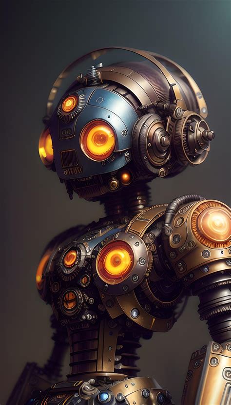 Steampunk Machine Robot 的图像结果