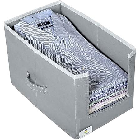 HomeStrap Non Woven Shirt Stacker/Cloth Storage Foldable Wardrobe ...