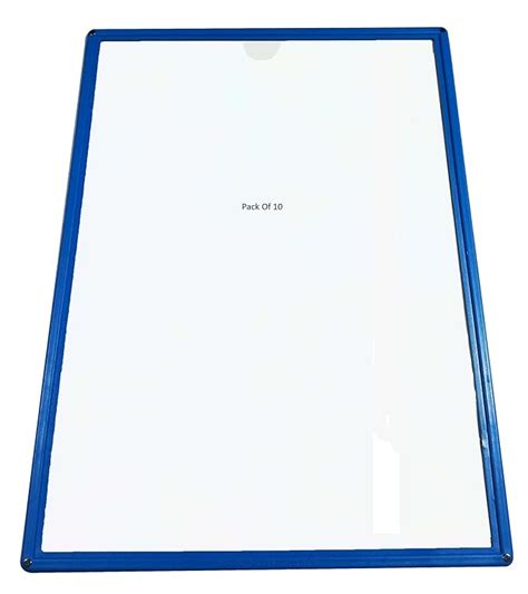 Shining Zon A3 Paper Magnetic Display Pocket File Folder (Pack of 10 ...