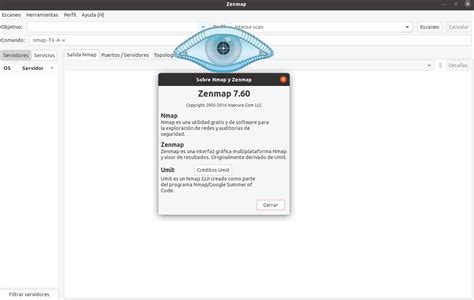 Nmap User Interface 的图像结果