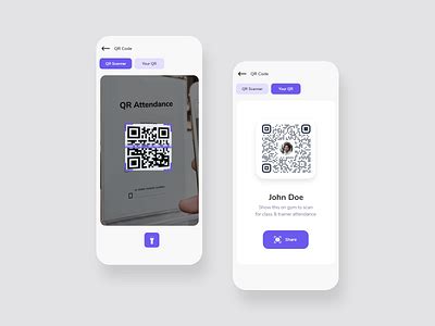Browse thousands of Qr Code Scanner App UI images for design inspiration | Dribbble