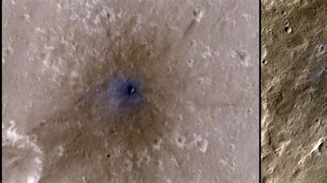 Mars meteorite impacts reveal fresh information about planet's crust ...