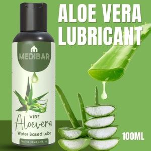 medibar Lube - Aloe Vera Flavored Water-Based massage Gel For Men Women ...