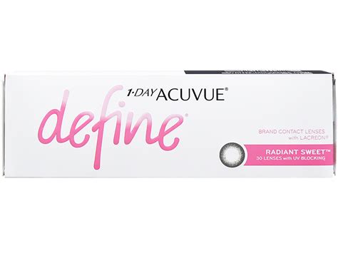 Acuvue 1-Day Define สี Radiant Sweet