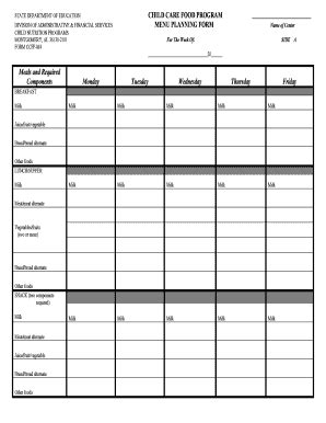 Academic Planning Form Templates | pdfFiller