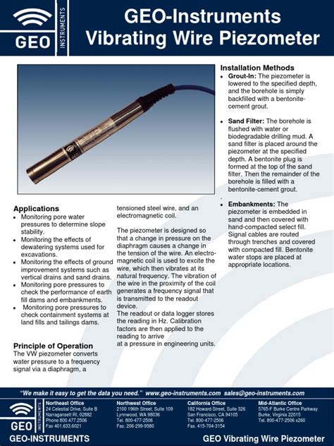 Image result for Piezometer Installation