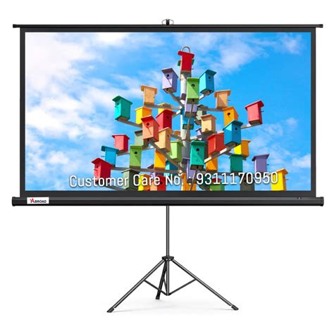 Abroad 120 inch magicview Series Projector Screen with Tripod Stand 4:3 ...