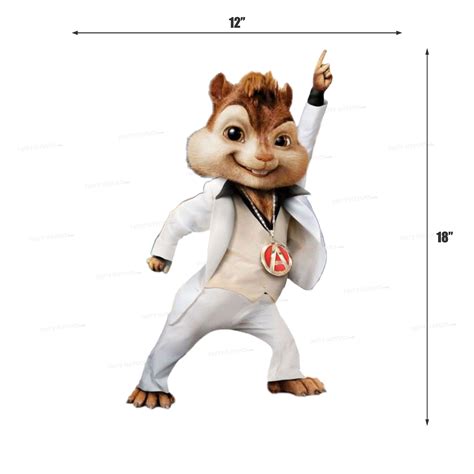 Alvin and Chipmunks Theme Cutout - 01 | Party Decorations Online ...