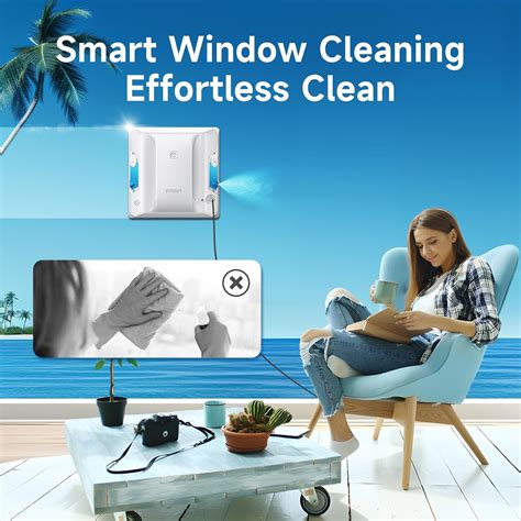 FMART W7 Window Robotic Vacuums – Dual Nozzles India | Ubuy