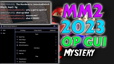 Image result for Murder Mystery 2 GUI Script