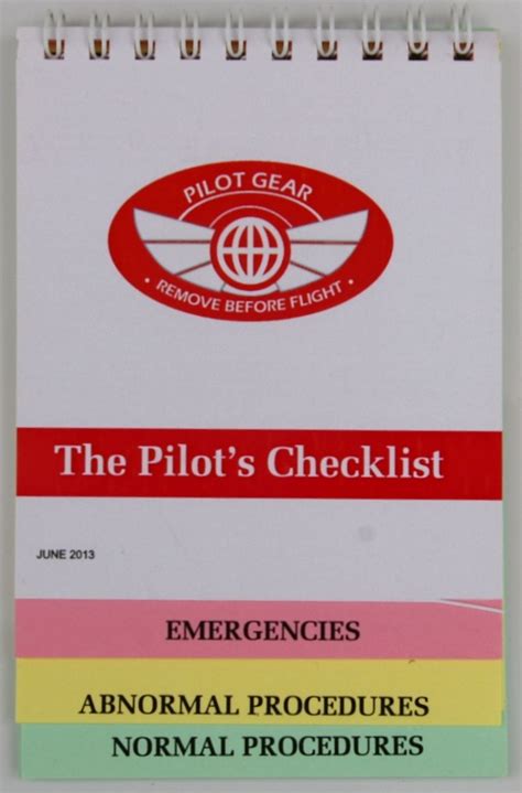 Image result for Pilot Checklist