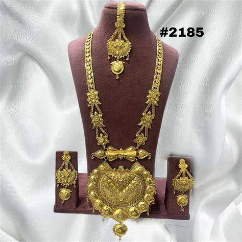Designer Hand Made Jewelry Long Necklace Set, PMJ Model No: 2185 ...