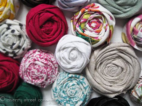 Image result for Making Fabric Flowers Tutorial