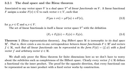functional analysis - Riesz representation theorem finite dimnesional ...