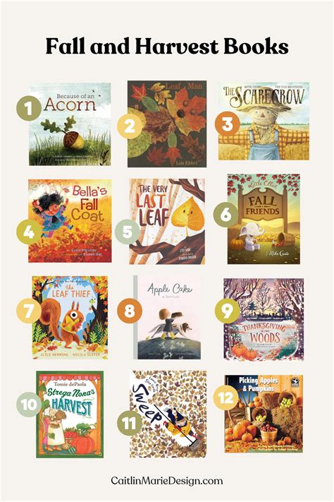 50+ Best Fall Books for Kids to Read Aloud This Season - Caitlin Marie ...