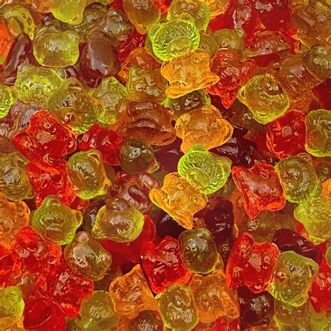 Amazon.com : Sugar-Free Gummi Bears | 1 Pound Pack | 3D Chewy Gummy ...