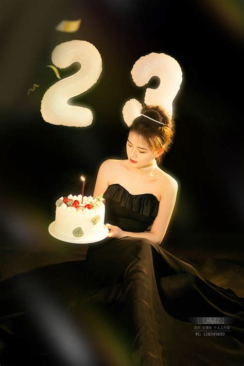 生日写真 少女 复古 生日照 蛋糕 |摄影|人像摄影|深圳女摄LUMIN_原创作品-站酷ZCOOL