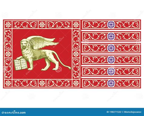 Flag of Most Serene Republic of Venice Stock Vector - Illustration of ...