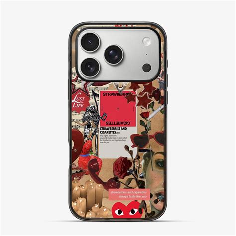 Strawberries and Cigarettes iPhone 17 Pro Max Case – The Case Factory India