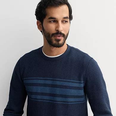 Men's Sonoma Goods For Life® The Essential Long Sleeve Waffle Tee