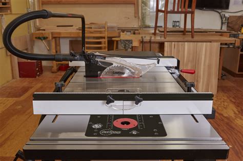 Image result for SawStop Router Table Extension Compatible Routers