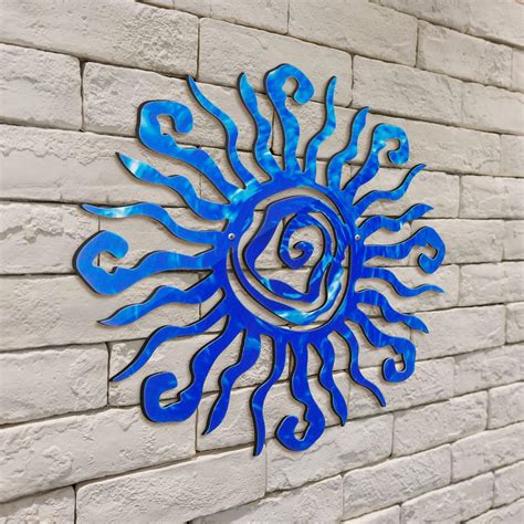 Wacky Large Sun Metal Wall Art Decor for Outdoor India | Ubuy