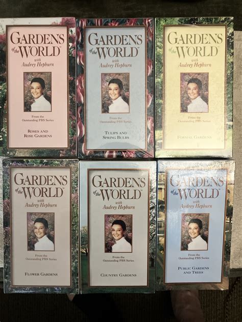 Gardens of the World With Audrey Hepburn: Roses and Rose Gardens (VHS ...