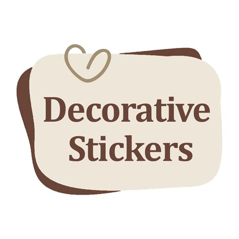 Decorative Stickers