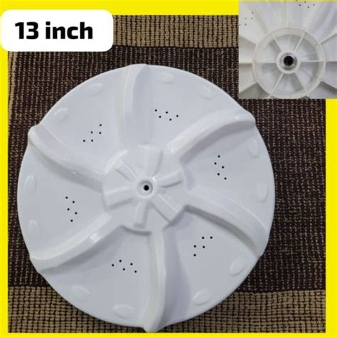 Round White 13 Inch Washing Machine Spin Wheel Pulsator Exporter ...