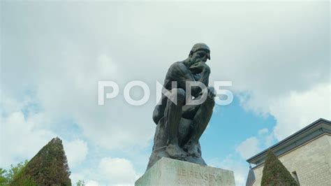 Rodin The Thinker Silhouette