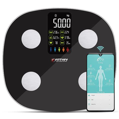 Fittyfy INALSA Weight Machine For Body Weight|Smart Bluetooth Digital ...